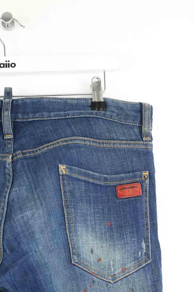 Jean droit Dsquared2 Bleu en Coton