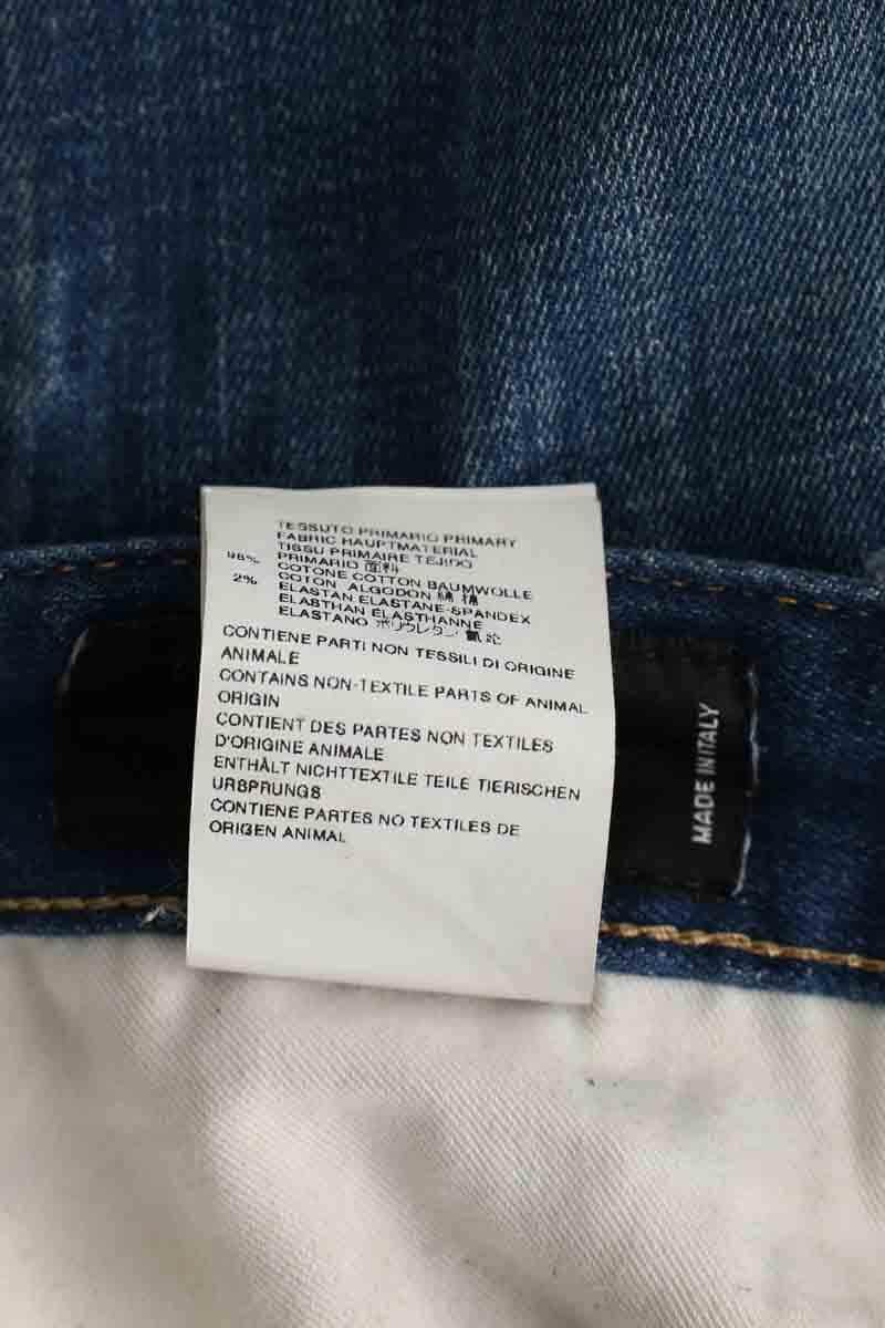 Jean droit Dsquared2 Bleu en Coton
