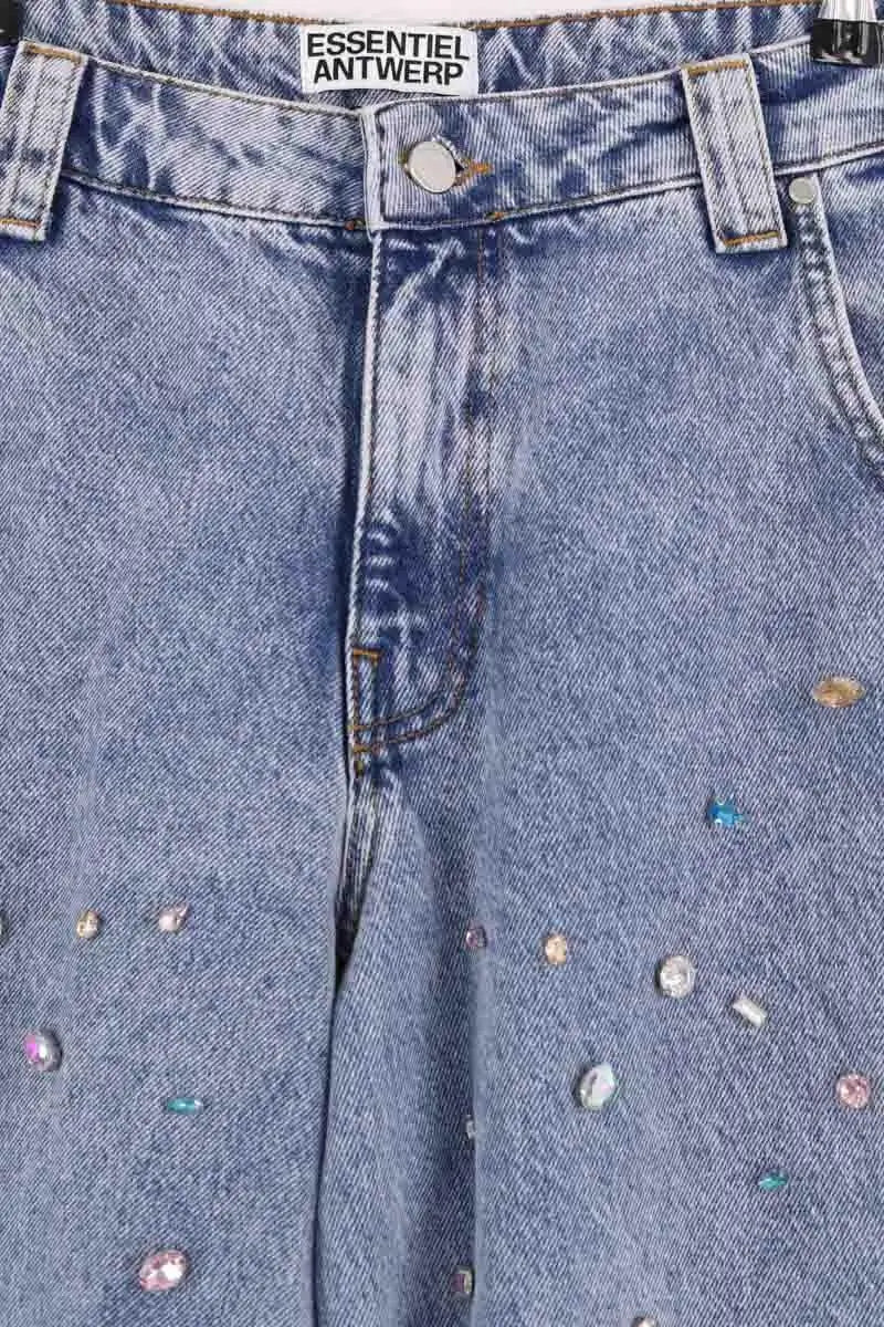Jean droit Essentiel Antwerp Bleu en Coton