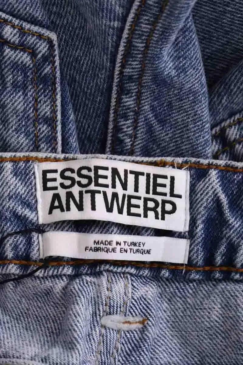 Jean droit Essentiel Antwerp Bleu en Coton