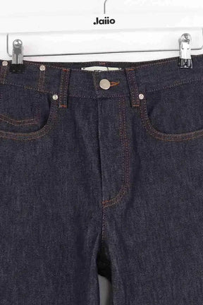 Jean droit Fendi Marine en Coton