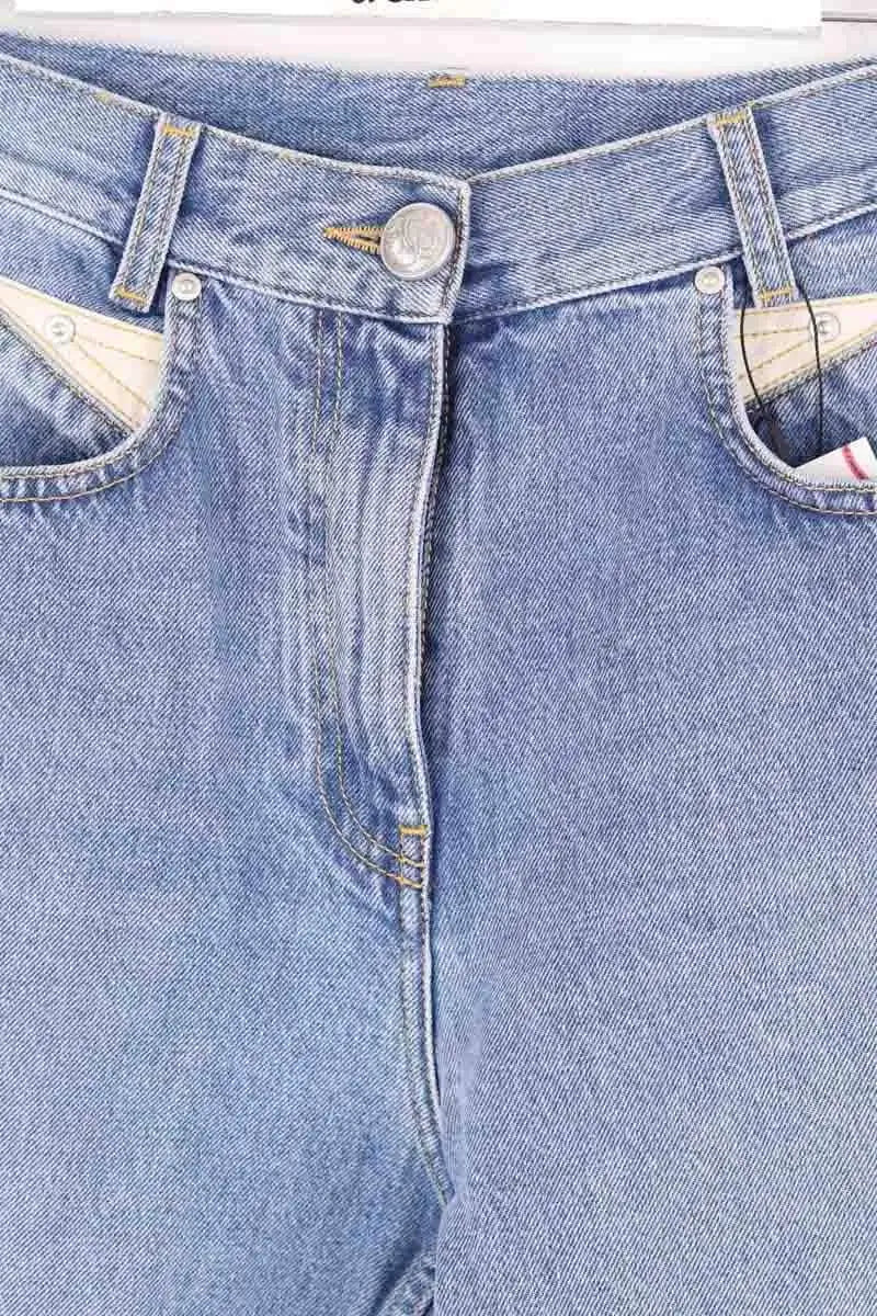 Jean droit Givenchy Bleu en Coton