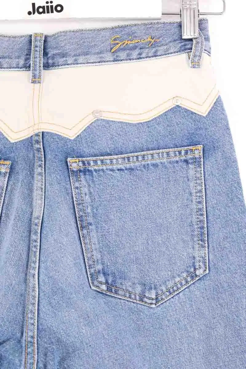 Jean droit Givenchy Bleu en Coton