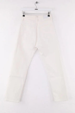 Jean droit Goldsign Blanc en Coton - élasthanne