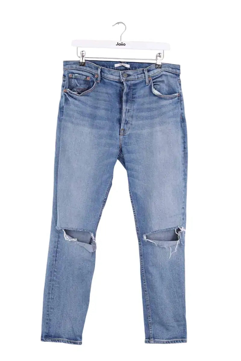 Jean droit GRLFRND Bleu en Coton, taille XL - Seconde Main