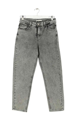 Jean droit Hod Gala Gris en Coton, taille XS - Seconde Main