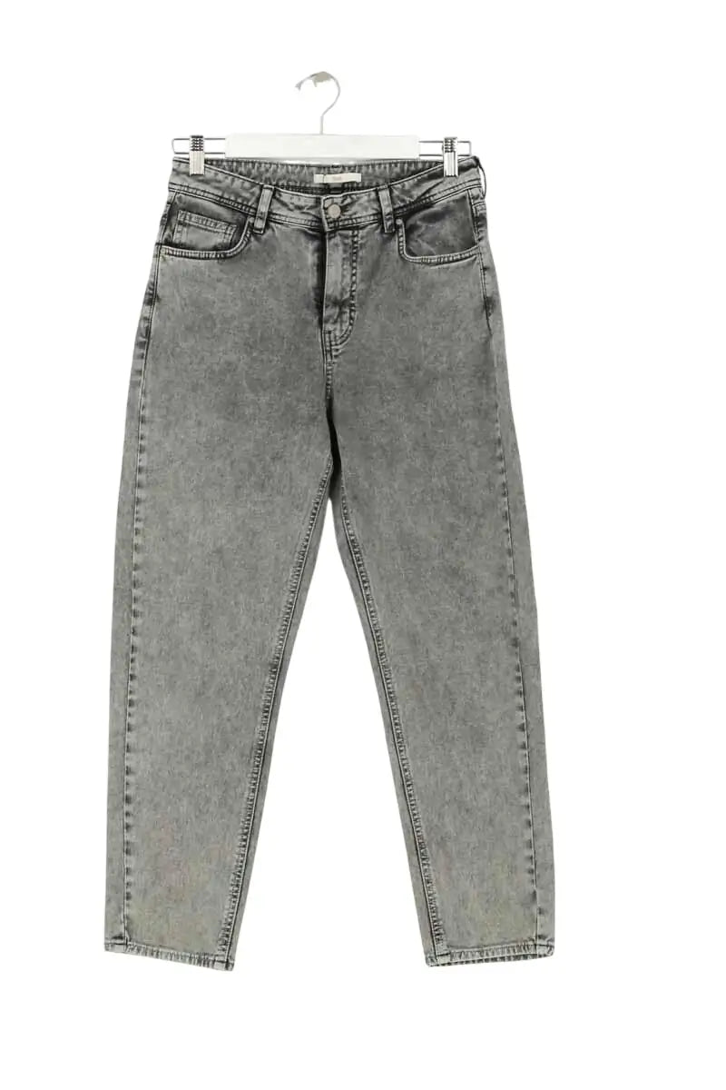 Jean droit Hod Gala Gris en Coton, taille XS - Seconde Main