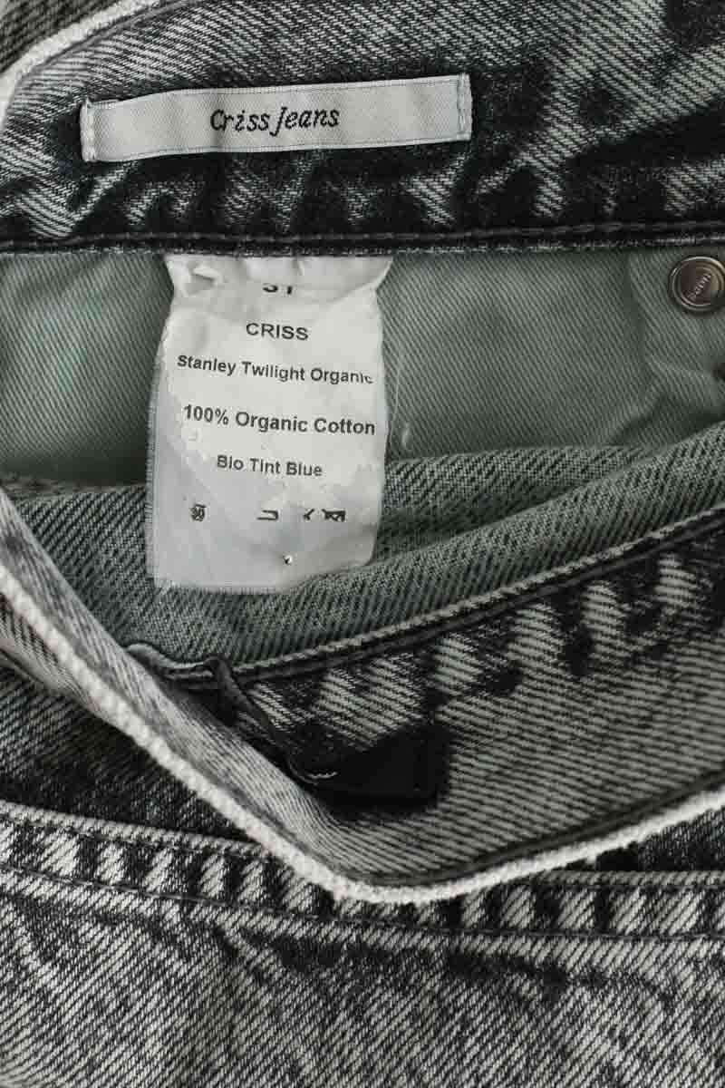 Jean droit Hope Criss Gris en Coton
