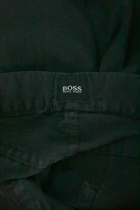 Jean droit Hugo Boss Anthracite en Coton