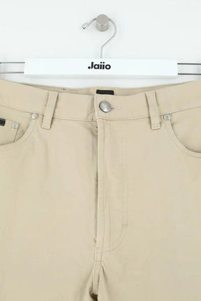 Jean droit Hugo Boss Beige en Coton