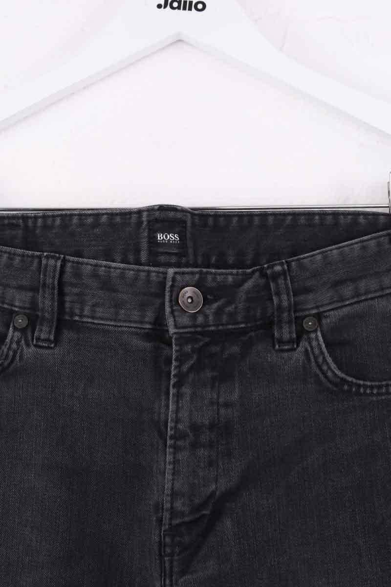 Jean droit Hugo Boss Noir en Coton