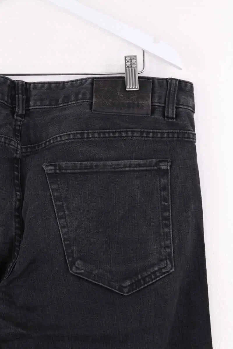Jean droit Hugo Boss Noir en Coton