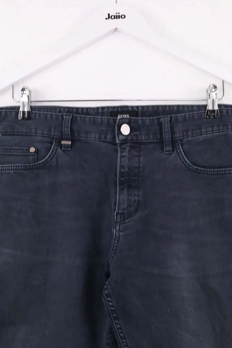Jean droit Hugo Boss Noir en Coton