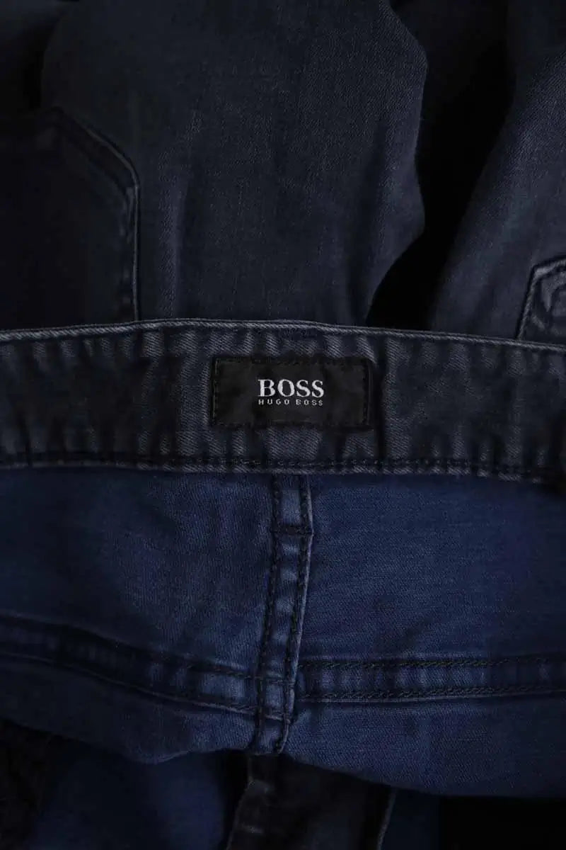 Jean droit Hugo Boss Noir en Coton