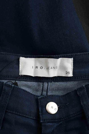 Jean droit Iro Bleu en Coton