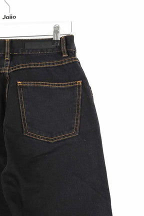 Jean droit Iro Noir en Coton