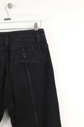 Jean droit Iro Noir en Polyester