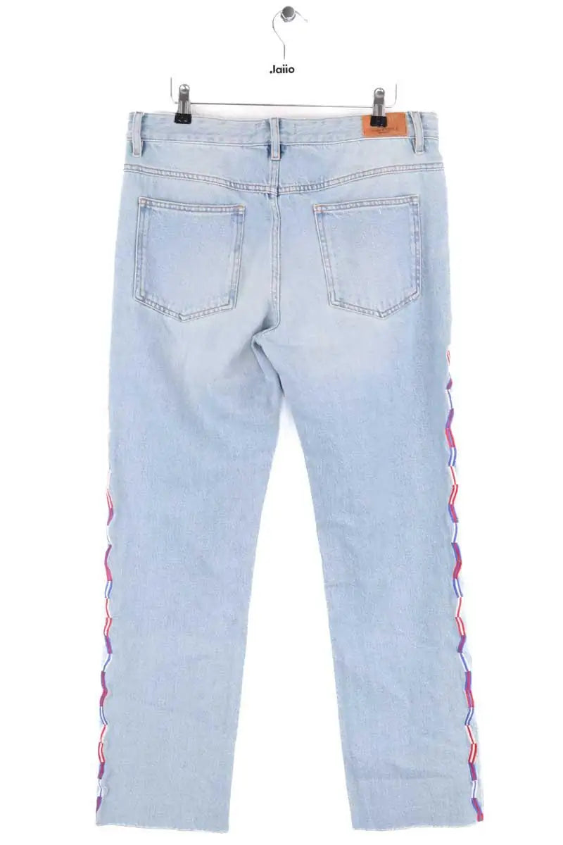 Jean droit Isabel Marant Bleu en Coton