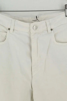 Jean droit Isabel Marant Étoile Blanc en Coton