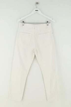 Jean droit Isabel Marant Étoile Blanc en Coton