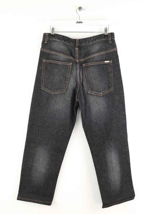 Jean droit Isabel Marant Étoile Marine en Coton