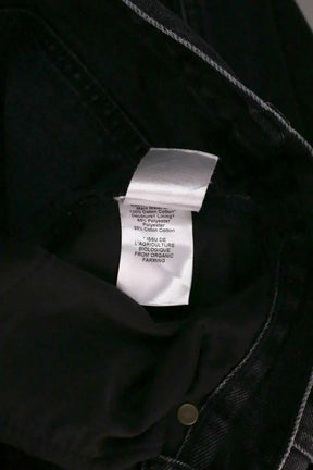 Jean droit Isabel Marant Noir en Coton