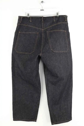 Jean droit Jean Paul Gaultier Noir en Coton