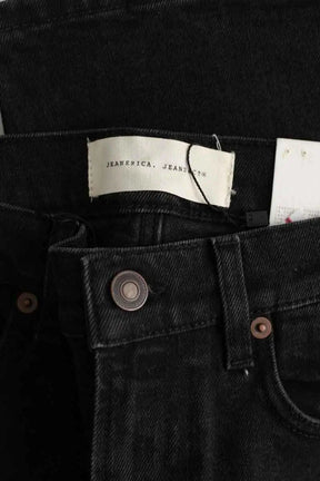 Jean droit Jeanerica 2 weeks Noir en Coton