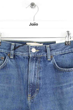 Jean droit Jeanerica Tom mid blue wash Bleu en Coton