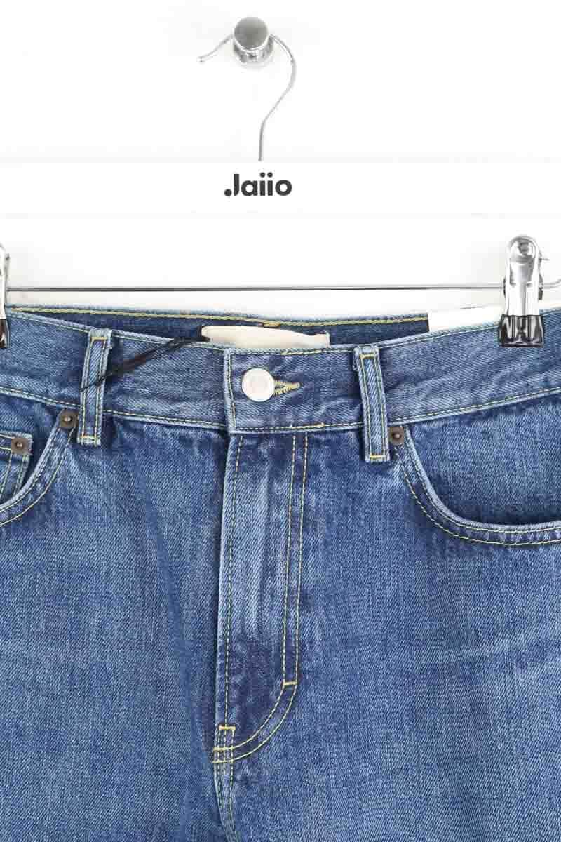 Jean droit Jeanerica Tom mid blue wash Bleu en Coton