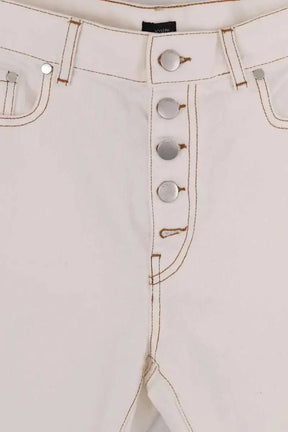 Jean droit Joseph Ecru en Coton