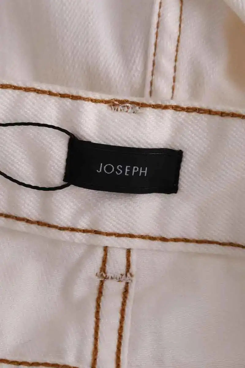 Jean droit Joseph Ecru en Coton