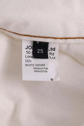 Jean droit Joseph Ecru en Coton