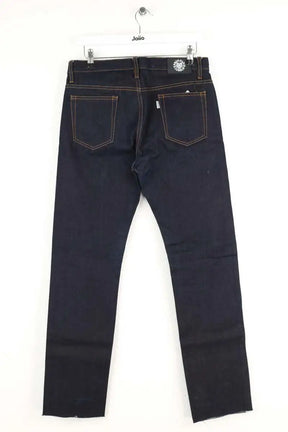 Jean droit Kenzo Bleu en Coton
