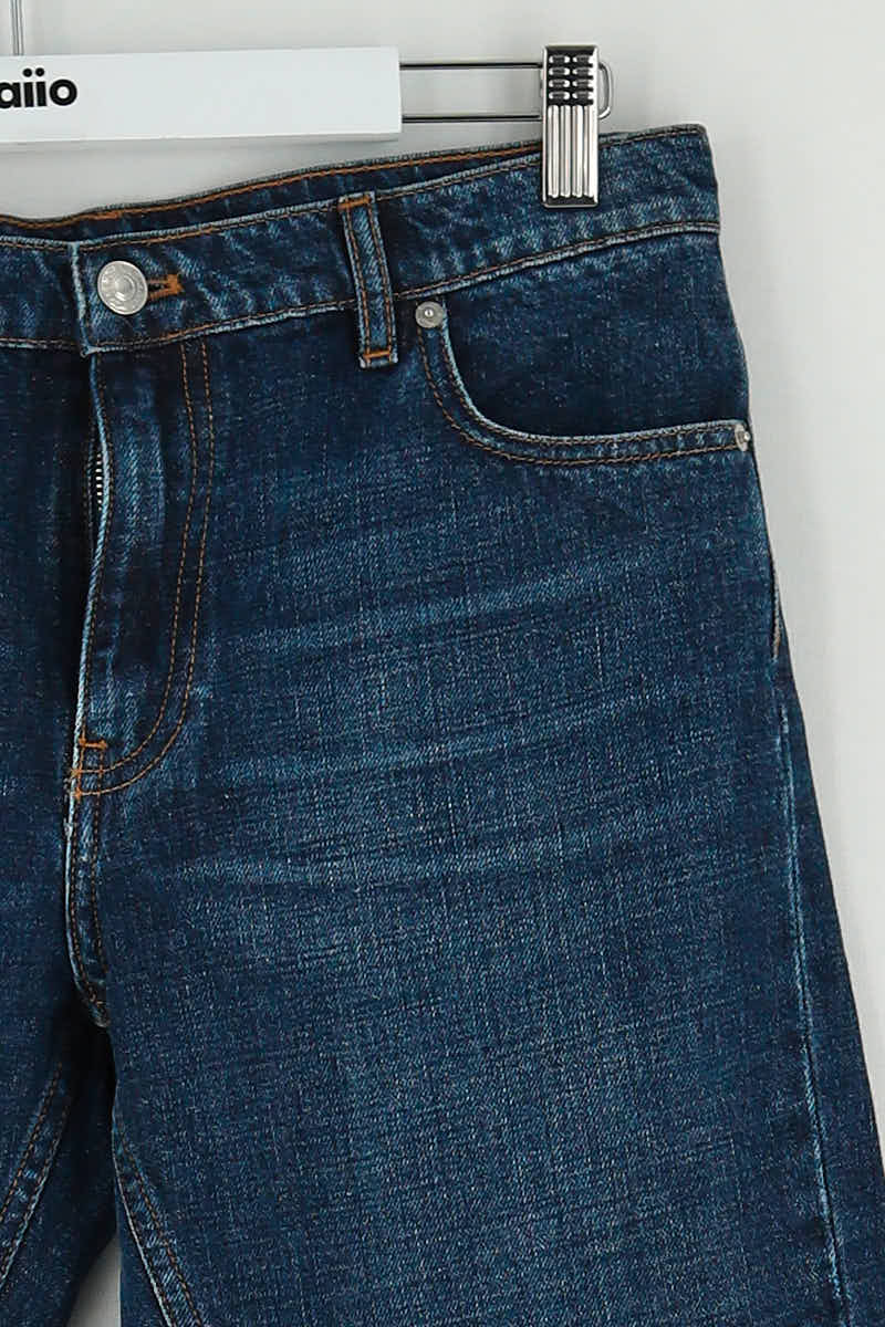 Jean droit Kenzo Bleu en Coton