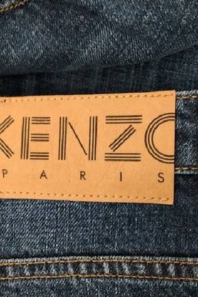 Jean droit Kenzo Bleu en Coton