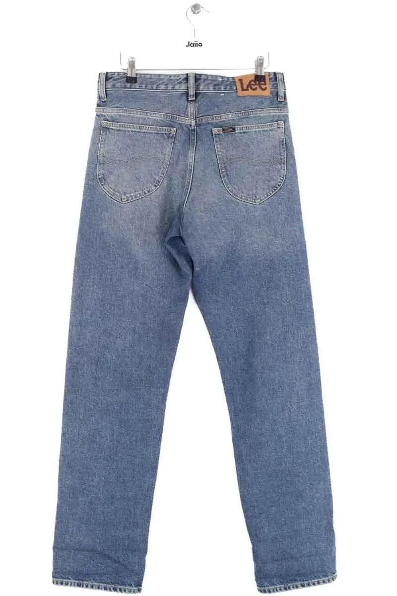 Jean droit Lee Bleu en Coton