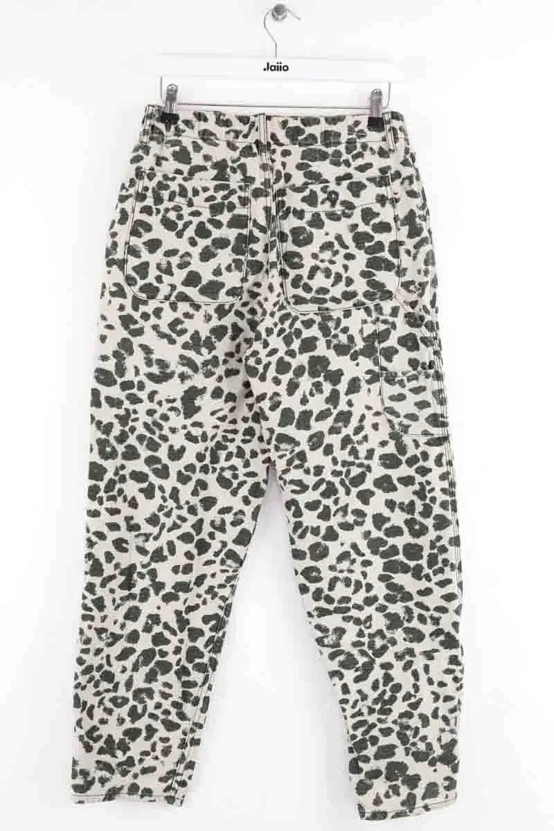 Jean droit Leon & Harper Beige en Coton