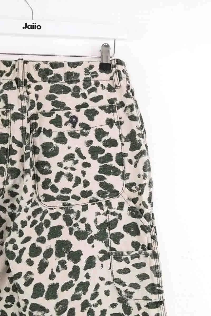 Jean droit Leon & Harper Beige en Coton