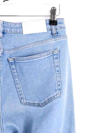 Jean droit Lepantalon Bleu en Coton