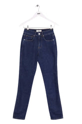 Jean droit Lepantalon Bleu en Coton, taille XS - Seconde Main