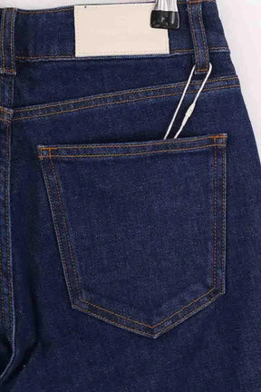 Jean droit Lepantalon Bleu en Coton