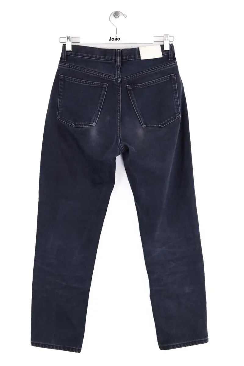Jean droit Lepantalon Marine en Coton