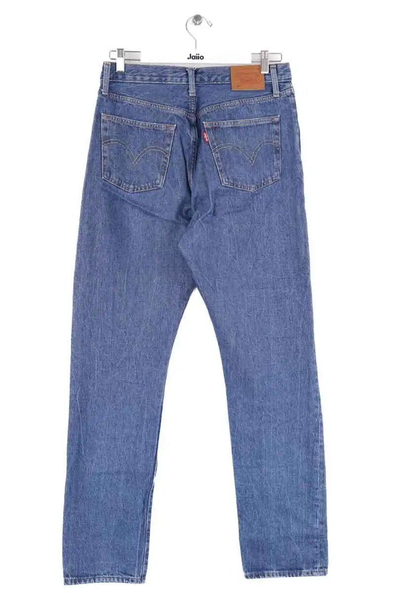 Jean droit Levi's 501 Bleu en Coton