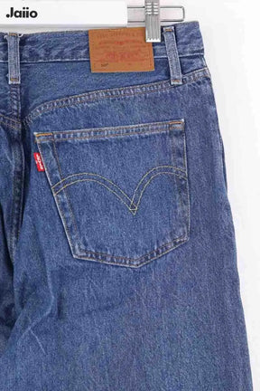 Jean droit Levi's 501 Bleu en Coton