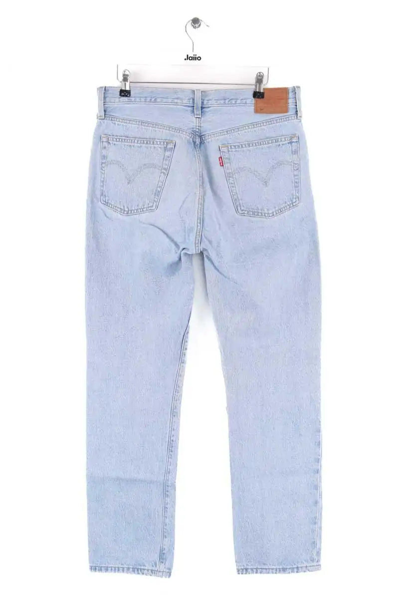 Jean droit Levi's 501 Bleu en Coton