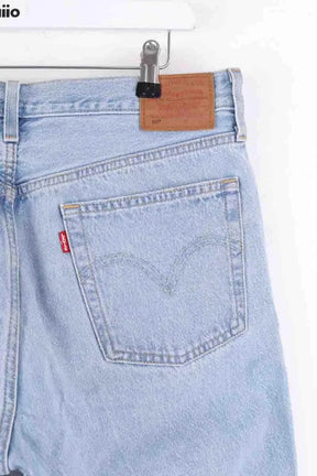 Jean droit Levi's 501 Bleu en Coton