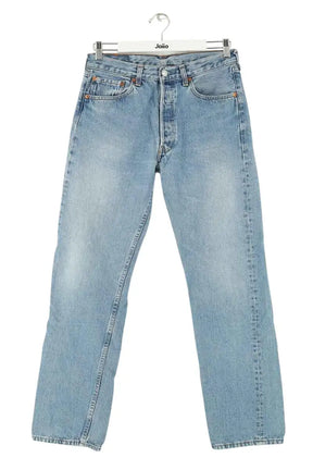 Jean droit Levi's 501 Bleu en Coton, taille M - Seconde Main