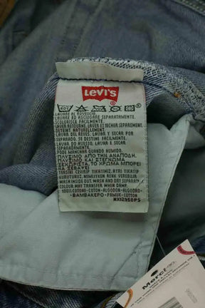 Jean droit Levi's 501 Bleu en Coton