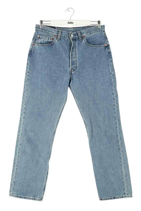 Jean droit Levi's 501 Bleu en Coton, taille M - Seconde Main